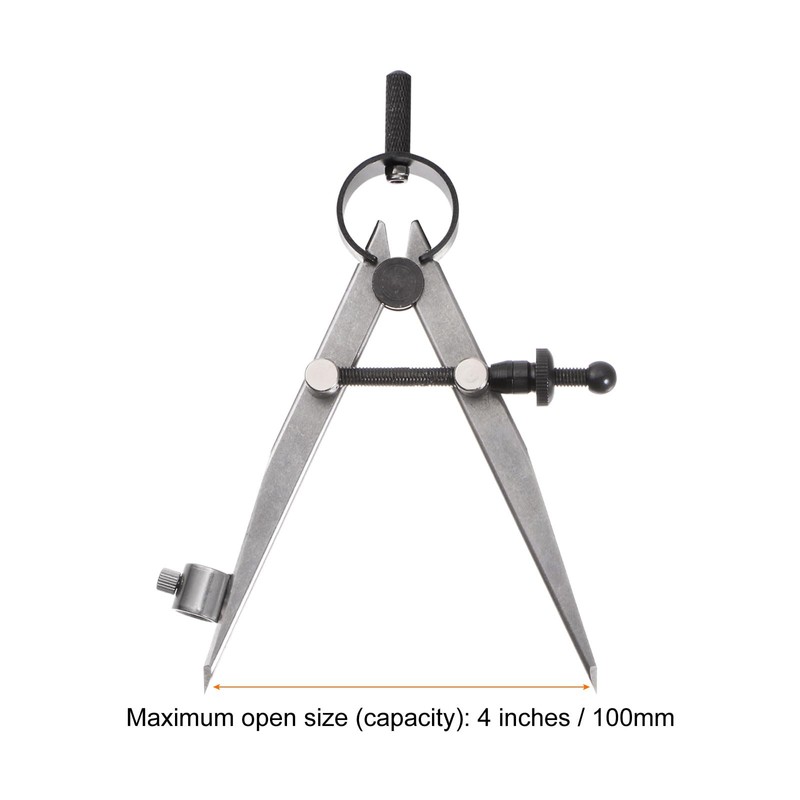 sourcing map Spring Joint Caliper 4 inch / 100mm Steel