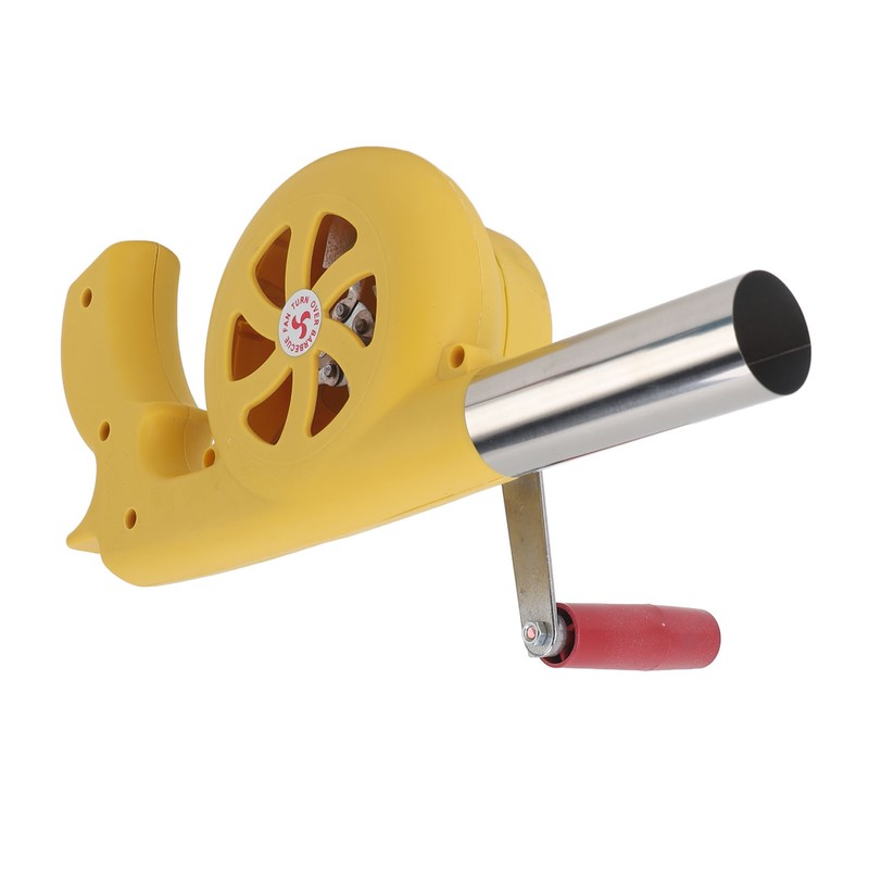 Hand Crank BBQ Fan Increase Firepower Portable Barbecue Air Blower