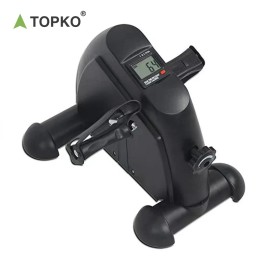 TOPKO US Warehouse Hot Selling Leg Exercise Mini Stepper Machine Simple Operation Mini BikeColor: Black
