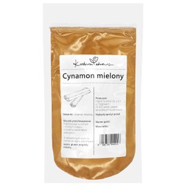 Kuchnia Zdrowia - Ground Cinnamon - Natural - Aromatic - No Additives - Leak-proof Packaging with Zip - Doypack: (500 grams)