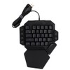Onehanded Keyboard RGB Blacklight Mechanical Keyboard With Macro Definition Function