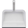 Superio Clip-On Dustpan with Rubber Lip Light Grey - 10