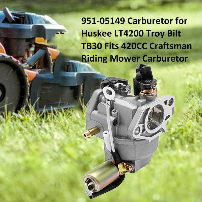 951-05149 Carburetor Compatible for Huskee LT4200 Troy Bilt TB30 Fits