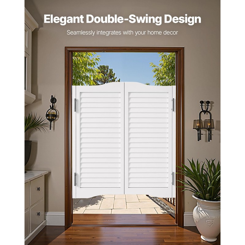 VEVOR Double Saloon Doors, 36" W x 36" H Arched