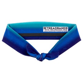 TREAD BANDS TreadBands All Terrain Tieback Non Slip Headband - Designs (Milky Way Blues) One Size