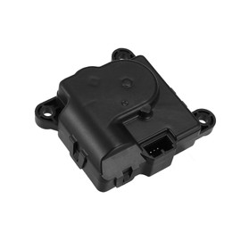 Hihaha AC Heater Blend Door Actuator for Dodge for Ram 1500 2500 3500 Gas 5.9L 8.0L 2000-2002 / Front/Durable Plastic Metal / 1Pcs Black