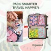 6 Pcs Compression Packing Cubes for Travel, Waterproof Luggage Organizer