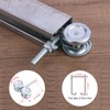Track Sliding Door Wheels for 1-3/4" Wide and 2-1/4",Heavy-Duty Exterior