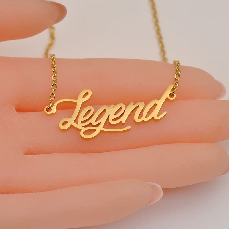 Paulina Name Tag Necklaces for Her His Friends Familys Relationship