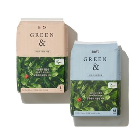 I'm O I&rsquo;m O Green & Sanitary Pad (2 types) - I&rsquo;m O Green & Sanitary Pad Large 24P
