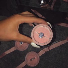 Sdouefos S925 Silver Women's Ring Princess Generous Diamond Ring Three-dimensional Cut Zircon Ring Electroplating 18k White Gold Ring Jewelry (Q)