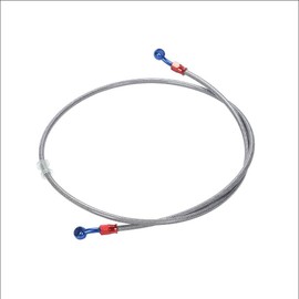Life Design Johnson.5 Motorcycle Brake Hose, Prevents Twisting, Freely Banjo Type, Mesh Hose, 23.6, 27.6, 31.5, 35.4, 39.4, 59.4, 59.4 inches (60, 70, 80, 90, 100, 110, 120, 130, 140, 150 cm),