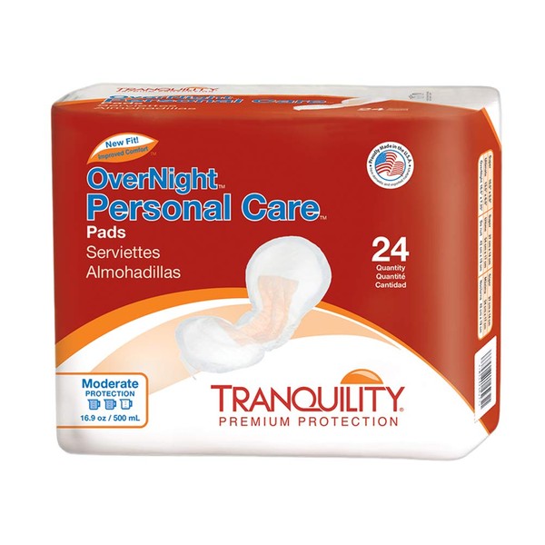 Tranquility Incontinence Personal Care Pads for Men or Women - Ultimate - 96 ct