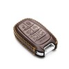 Vitodeco Genuine Leather Smart Key Fob Case Cover Protector with