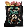 Loved By Jesus For 54 Years 54th Birthday Christian Theme