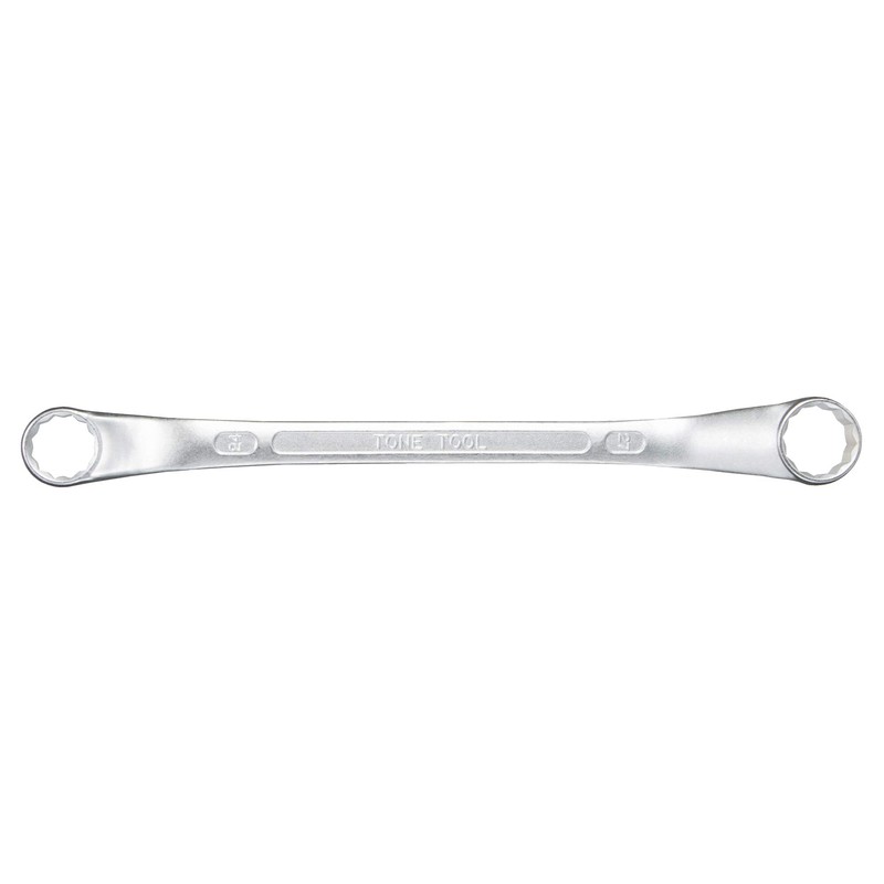 TONE M45-2427 Long Glasses Wrench (45°) Double Side Width 0.9