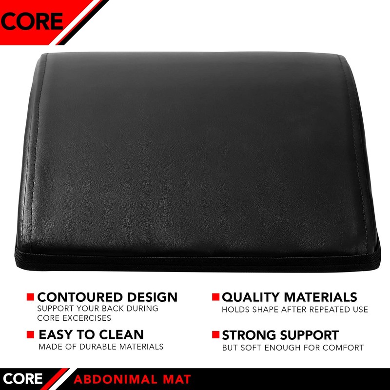 JFIT Abdominal Sit Up Pad with Contoured Design