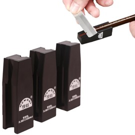 Gevlonecirly Professional Eye Pencil Pencil, Compact Design, Compatible with Eyebrow / Pencil Eyeliner, Dedicated Makeup Tools, Safety Blade Guard Included, Portable, Set of 3