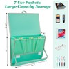 Retyion Bedside Caddy Bedside Storage Organizer Bedside Organizer with Power