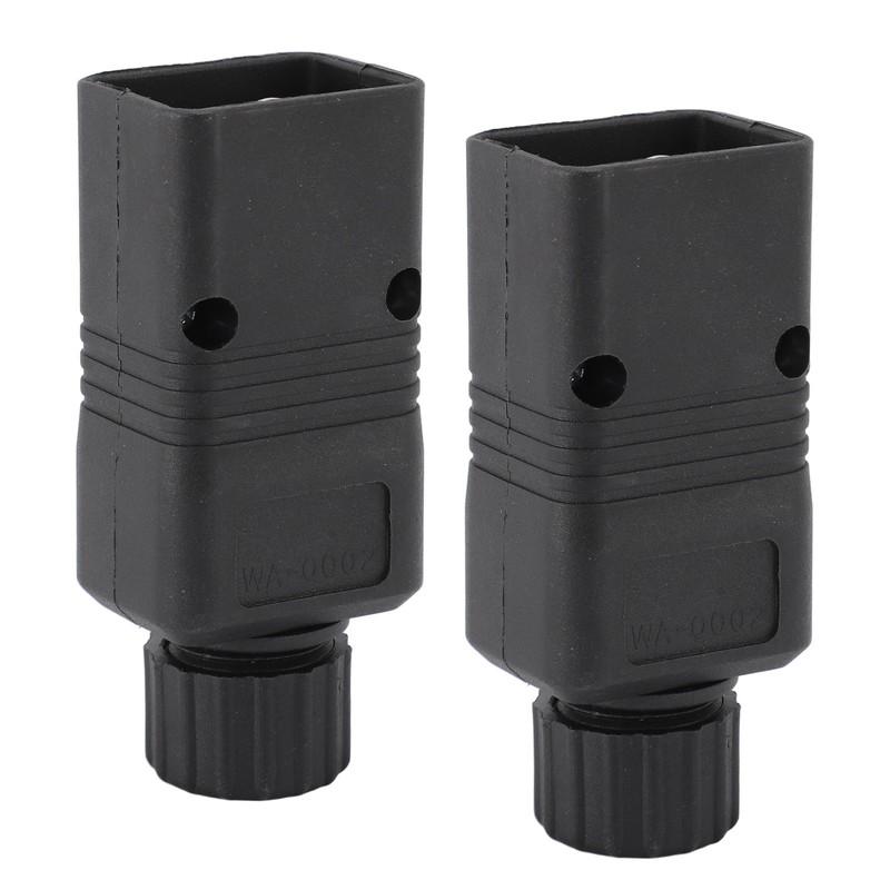 2pcs IEC320 C20 Power Socket Adapter Receptacle Connector Copper PVC