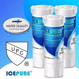 IcePure Fit For GE XWF GNE21 GNE25 GNE27 GWE19 NSF 42 Certified 3 Pack ICEPURE