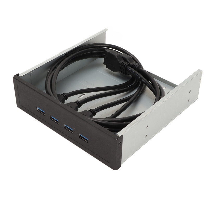 5.25in USB 3.0 Front Panel Hub 4 Ports 5Gbps High