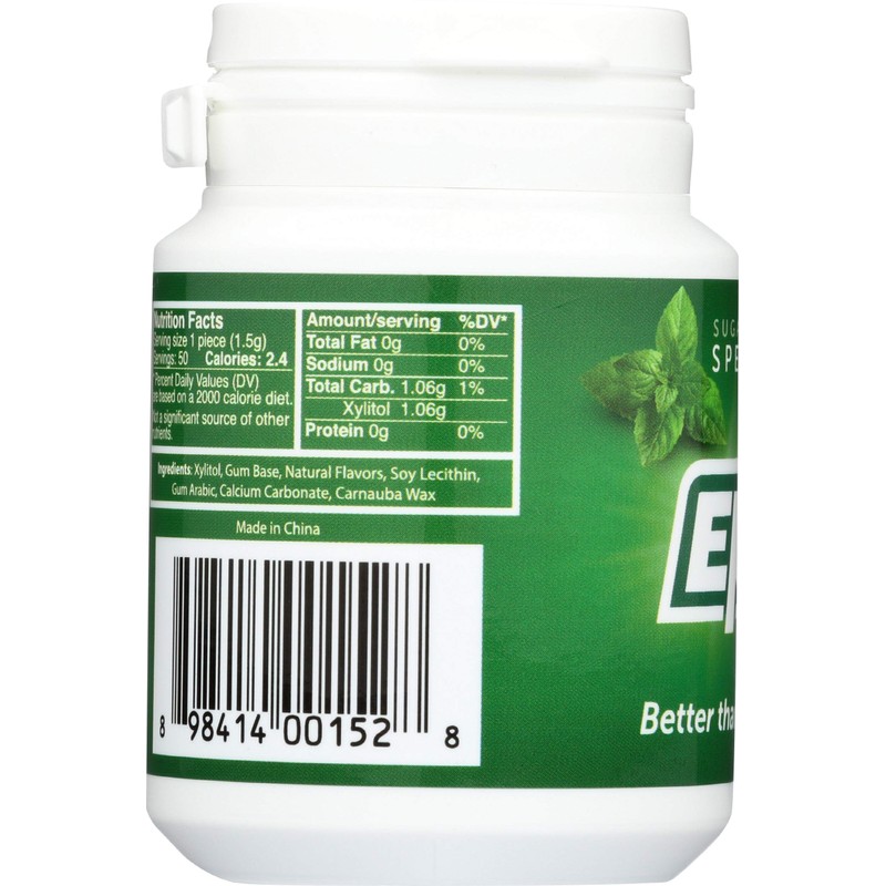 Epic Dental, Gum Xylitol Spearmint, 50 Count
