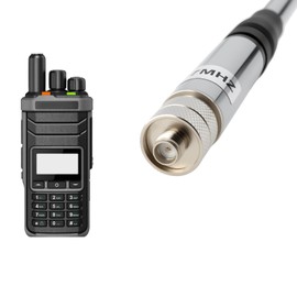 The Lord of the Tools SMA Female CB Radio Antenna 27 MHz Telescopic Antenna Compatible with Radtel RT-860 RT-880 UV-K5 Iradio UV-88 UV-98 Plus