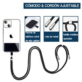 CordóN para TeléFono MóVil 2 Packs,Colgante para Celular,De Mano DiseñAda para Fundas De TeléFonos Celulares, Llaves, CáMaras Y CordóN Ajustable Quikcatch Lanyard (Amarillo+morado)