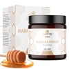 bedrop Manuka Honey with MGO 500+ 140 g XXL Glass - 100% Genuine Premium Manuka Honey from New Zealand with Certified Methylglyoxal Content (Analysis Certificate)
