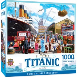 MasterPieces - Titanic - Now Boarding 1000 Piece Jigsaw Puzzle