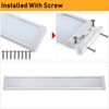 Raycharm RV Enclosed Trailer Interior LED Light Fixture 41.7" x