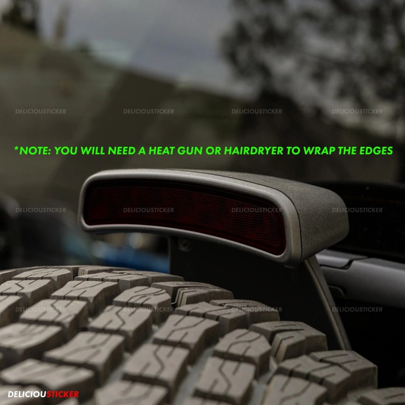 Deliciousticker For 21-25 Bronco Smoke Front Side Markers & 3rd
