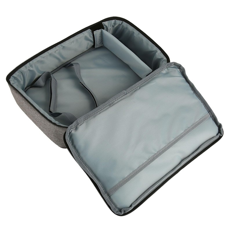 FOLOSAFENAR Projector Bag, Grey, Easy to Carry Durable Multipurpose Nylon