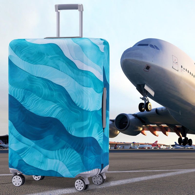 Travelkin Luggage Covers For Suitcase Tsa Approved,Suitcase Cover Protector Fit