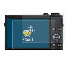 BROTECT Anti-Glare Screen Protector for Canon PowerShot G7 X Mark III (Pack of 2) Matte Screen Protector Film Anti-Reflection Anti-Fingerprint