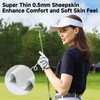 OZERO Golf Gloves Women: Sheepskin FusiouFit Breathable Comfortable Womens Golf
