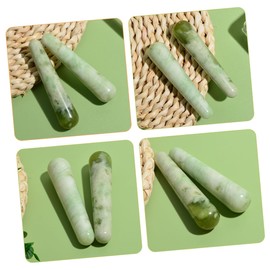minkissy Jade Acupressure Massage Stick for Neck and Shoulder Relief Lightweight Trigger Point Massager Tool for Home and Travel Convenient Acupoint