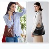 MultiValue Tote Bag, Leather Large Capacity Handbag Tote with Zipper