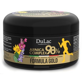 Dulac Arnica Gel 98% Cooling Effect, 300 ml, Improved Formula Complex with Devil's Claw, Lavender and Menthol, Arnica Horse Gel for Humans Extra Strong, Ideal for Tired Muscles and Joints