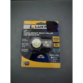 Lux Pro LP347 Headlamp light 400 Lumens Bright Multi Color LED 6 Mode BRAND NEW