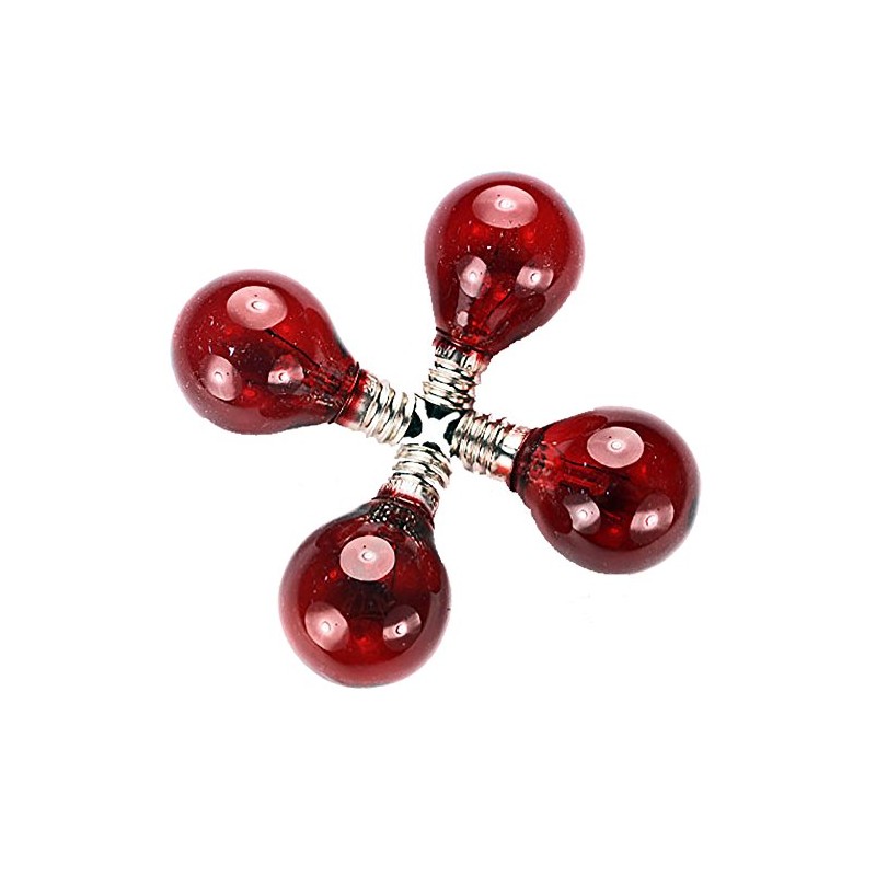 Sammy Sports Arena Lamp Bulb - Red - Set of