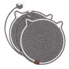 Cat Scratching Mat, 2 Pieces Scratching Mats for Cats Grey