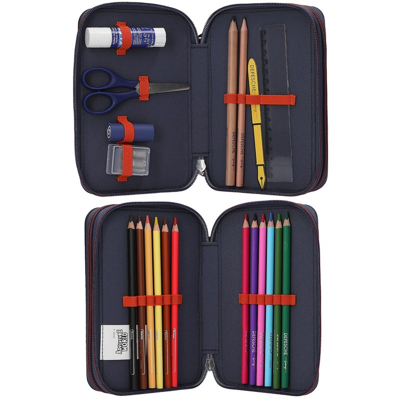 Depesche 13332 Adventure World Filled 2-Compartment Pencil Case in Dark