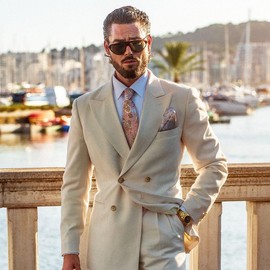 Elizabetta Medici - Printed Silk Tie - Pink - Length: Standard