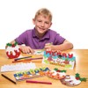 Baker Ross AT301 Christmas Colour in Pop-Up Card, Festive Arts