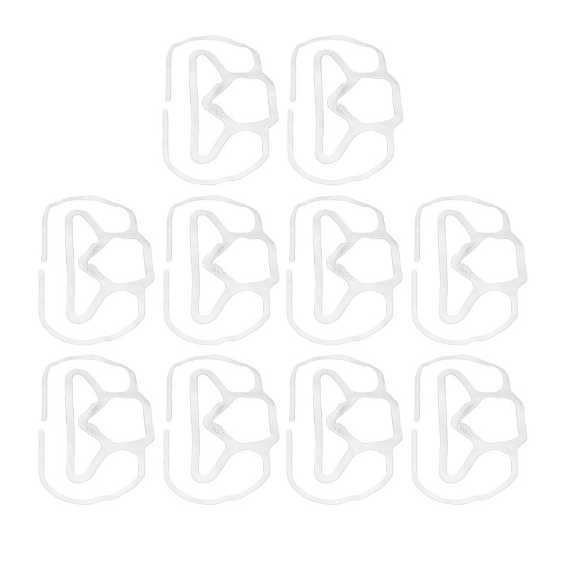 10Pcs Mask Brace Antifog Food Grade Silicone Freely Foldable Reusable