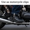 GARGOYLE BELLS Adjustable Boot Clips for Motorcycle Riding Elastic Pant