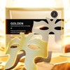 gold eye mask