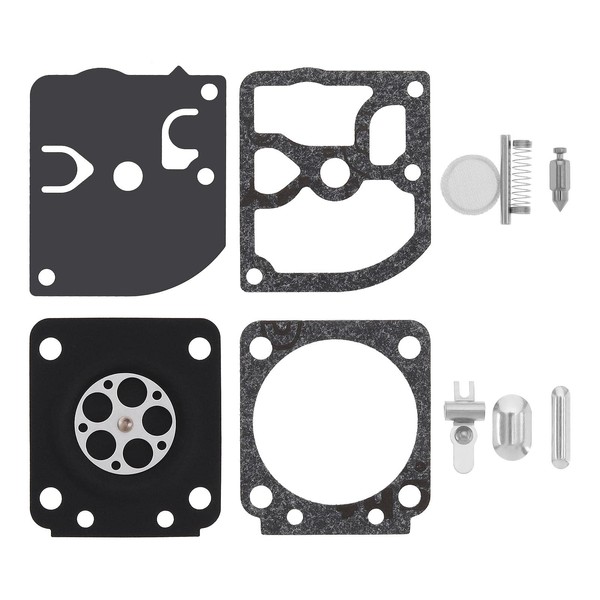 YINETTECH 2 Sets Carburettor Gasket Diaphragm Repair Kit Compatible with